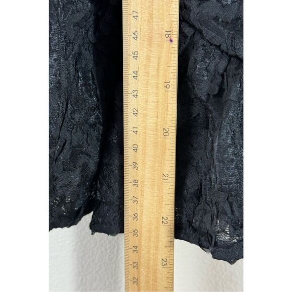 Arula Sleeveless Lace Smocked Back Ruffled Bottom Women's Top Plus Size 18 - Picture 7 of 9